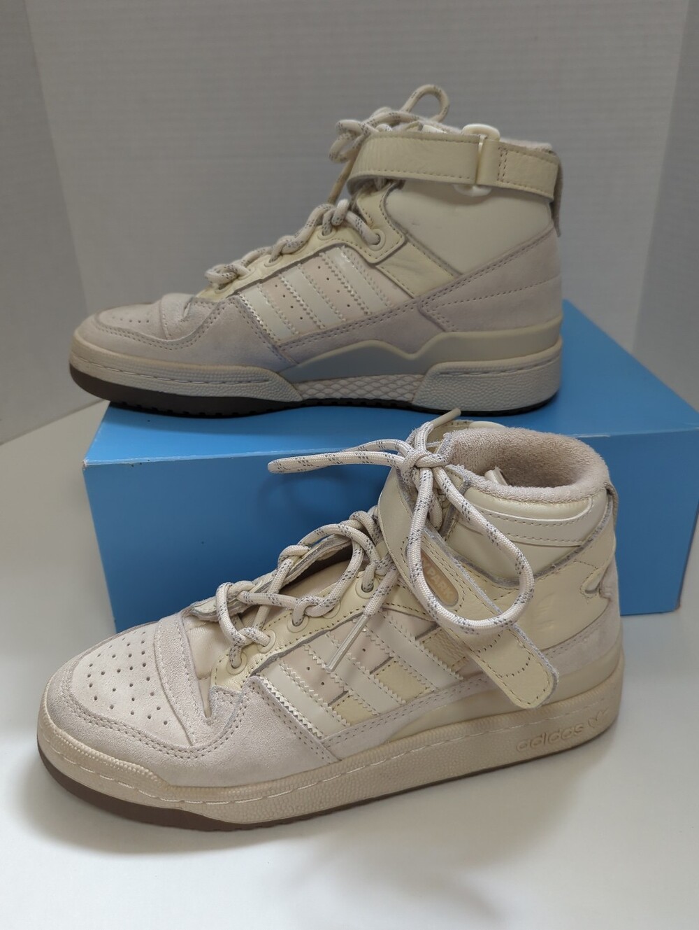 Adidas Forum Mid Ivy Park Leather Suede High Top Sz 5.5 Unisex GW285 Originals
